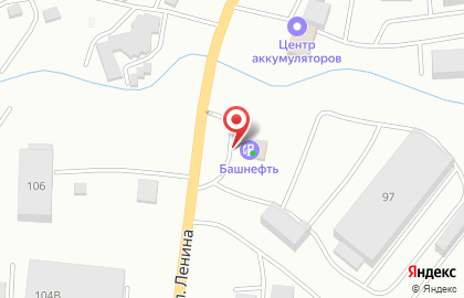 АЗС в Саранске на карте