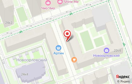 Кулинария Верный на проспекте Просвещения на карте