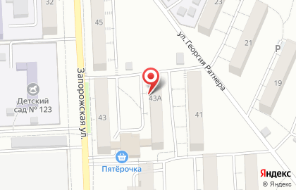 Мясная лавка, ИП Беднюк Е.А. на Запорожской улице на карте