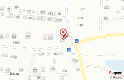 Продуктовый магазин Заря в Кировском районе на карте