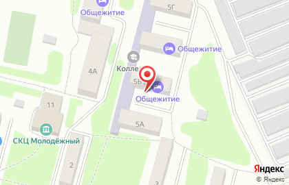 Общежитие, ИрГСХА на карте
