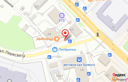 Служба экспресс-доставки Сдэк в Советском районе на карте