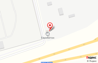 Производственно-торговая компания Евробетон в Озёрном проезде на карте