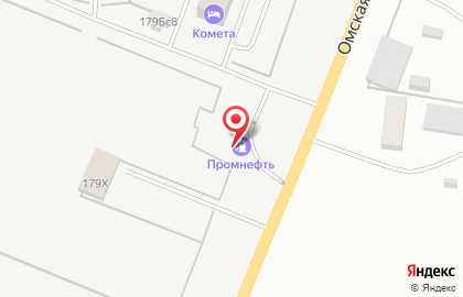 Промнефть на Омской улице на карте
