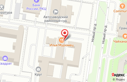 Ресторан Илья Муромец в Тольятти на карте