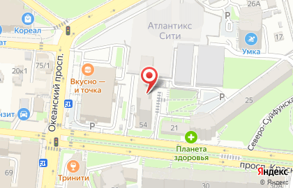 Студия массажа лица Face Place на карте