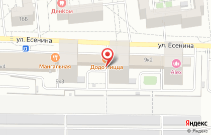 Салон кухонной мебели Бачио на улице Есенина на карте