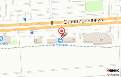 Центр автозапчастей Железяка на карте
