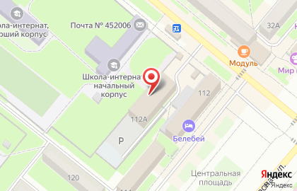 Супермаркет Пятёрочка на Красной улице на карте
