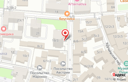Never Sleep в Гагаринском переулке на карте