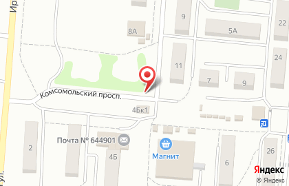 Продуктовый магазин Анютка на Комсомольском проспекте на карте