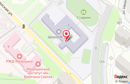 Средняя общеобразовательная школа №208 с углубленным изучением отдельных предметов на карте