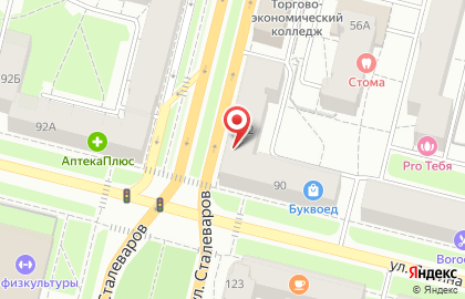 Дверной салон Хорошие двери на улице Ленина на карте