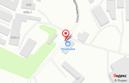 Служба доставки овощей и фруктов Ураешка на карте