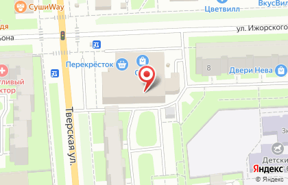 Студия лазерной эпиляции GOOD LOOK Bar на Тверской улице в Колпино на карте