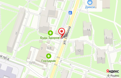 Преображение на улице Ленина на карте