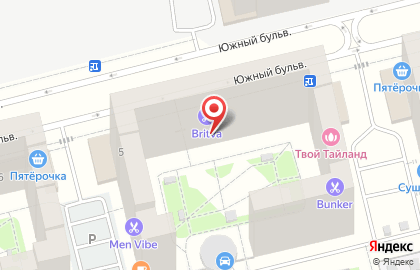 BRITVA Южная Битца на карте