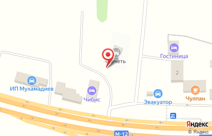 Автостоянка в Казани на карте