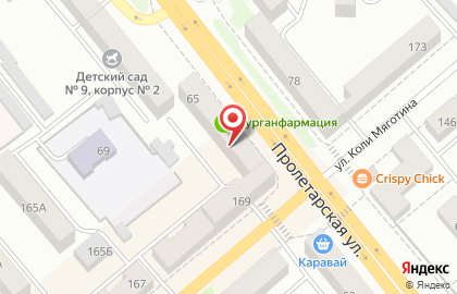 Служба заказа товаров аптечного ассортимента Аптека.ру на Пролетарской улице на карте
