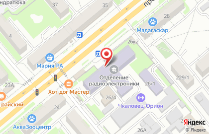 Столовая в Новосибирске на карте