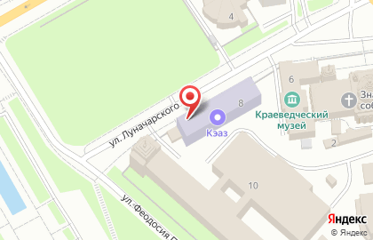 Курский современный открытый колледж-лицей на карте
