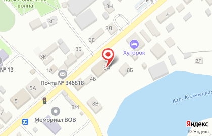 Автомат по продаже воды Живая вода в Ростове-на-Дону на карте