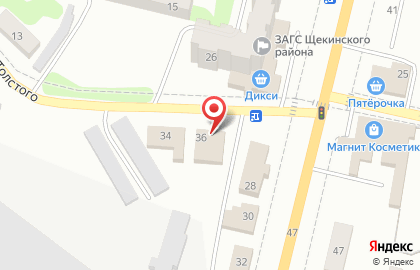 Автотехцентр Автотехцентр на улице Льва Толстого на карте