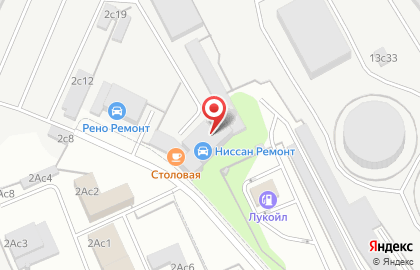 Солнышко, кафетерий на карте