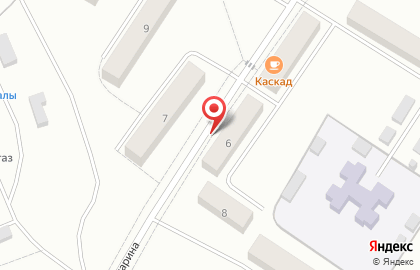 1C на улице Гагарина на карте