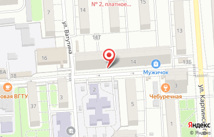 Пекарня Родные просторы в Политехническом переулке на карте