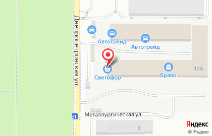 Торговая фирма Мидитекс на Металлургической улице на карте