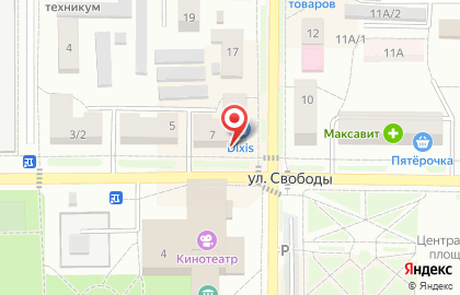 Оддис на Октябрьской улице на карте