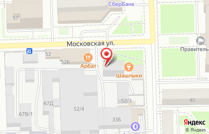 Бюро добрых услуг на Московской улице на карте