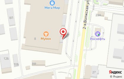 Банкомат СберБанк на 2-ой Волжской улице на карте
