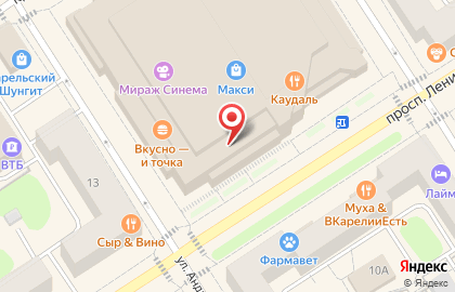 Магазин детских товаров Дочки-Сыночки на проспекте Ленина на карте