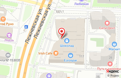 Магазин Зоокормушка на Лежневской улице на карте