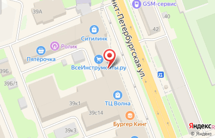 Салон часов Колумб на Большой Санкт-Петербургской улице на карте