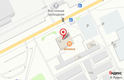 Кафе быстрого питания Мясной цех на карте