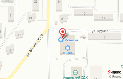 Магазин Монетка в Уфе на карте