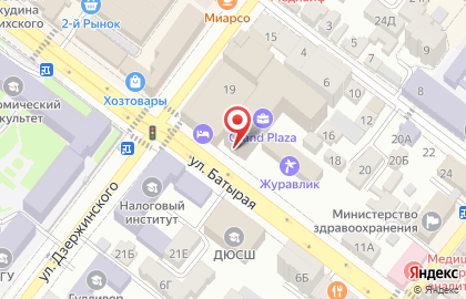 Химчистка Prestige в Советском районе на карте