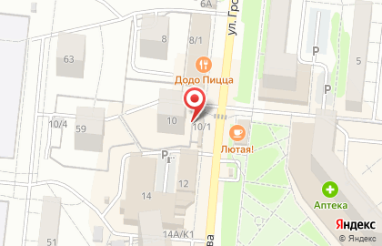 Кировский район Киоск по продаже фруктов и овощей в Кировском районе на карте