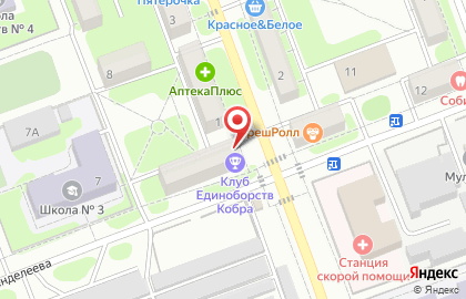 Ломбард Везувий на улице Менделеева в Энгельсе на карте