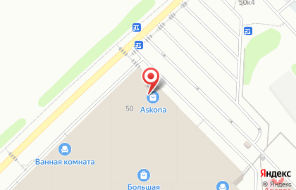 Компания Askona на улице Светлановской на карте