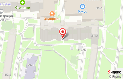 Инновация в Красногвардейском районе на карте