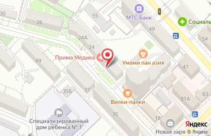 Салон-парикмахерская Салон-парикмахерская в Хабаровске на карте