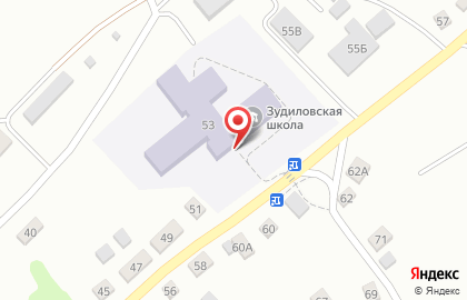 Зудиловская средняя общеобразовательная школа на карте