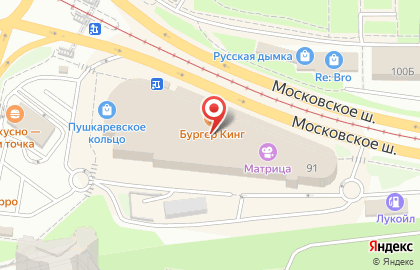 Туристическое агентство Coral Travel на Московском шоссе на карте