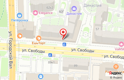 Коммерческий банк Локо-банк в Кировском районе на карте
