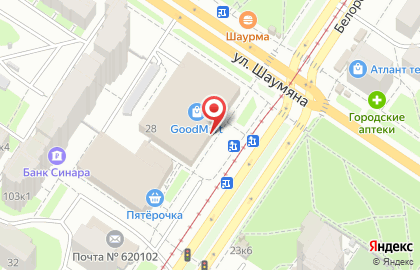Интернет-магазин Лабиринт.ру на Белореченской улице на карте