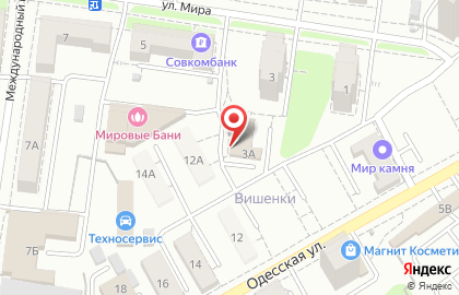 Интернет-провайдер Фаннет-Телеком в Ленинском районе на карте